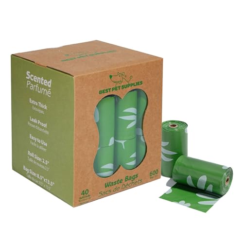 GRS Poop Bags for Dogs (GRS Green / 600 Bags)