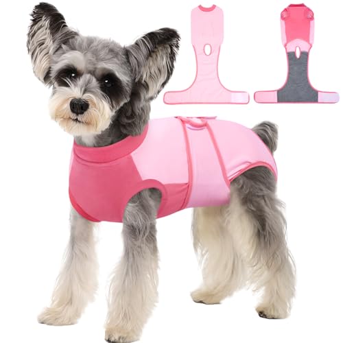 Dog Recovery Suit (Angel Pink / X-Small)