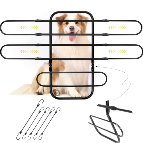 Universal Fit Dog Barrier for SUV (Adjustable / Matte Black)