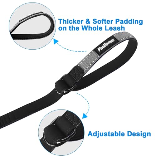Short Dog Leash (Grey / Short - 1 Pack)
