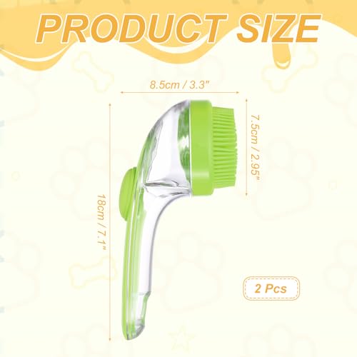 Pet Bath Brush (Green)