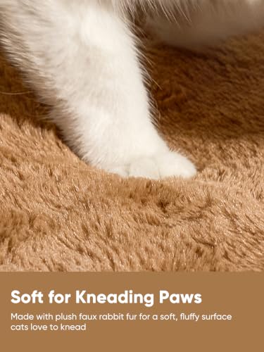 Cat Cave Bed 2 (Brown / 19"x19"x10")