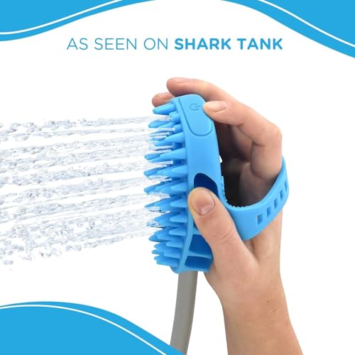 Dog Bath Brush Pro & Dog Shower Attachment (Large)