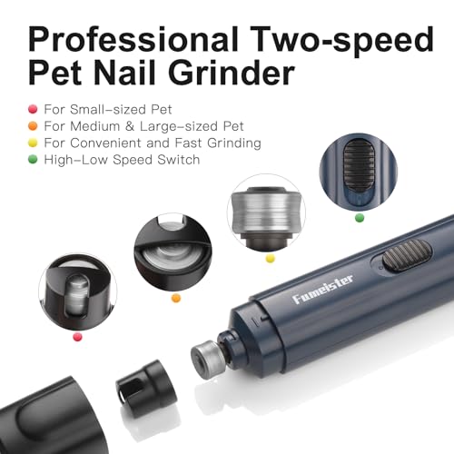 Pet Nail Grinder for Dogs (Blue)