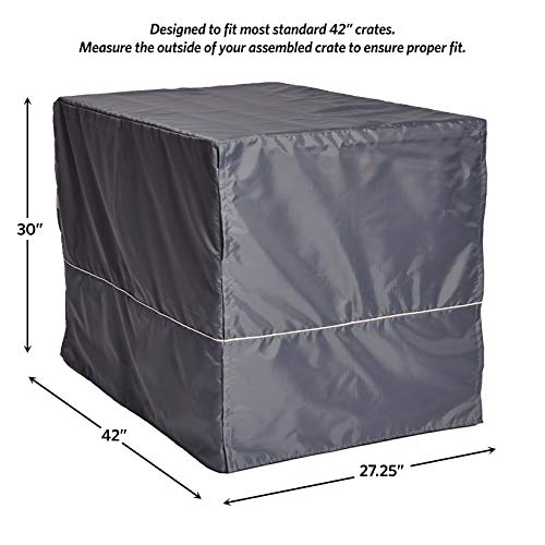 Midwest Homes for Pets Large Dog Crate Cover (Gray / 42 Inch)