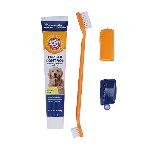 Tartar Control Dog Dental Kit (2.5 Ounce (Pack of 2))