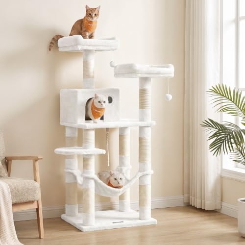 Cat Tree 55.8 (Cream White)