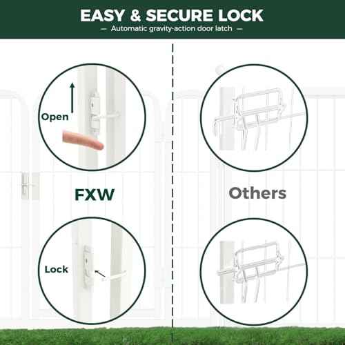 Rollick Dog Playpen (White / 24"H)