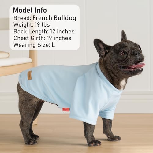 3Pack Dog Sweater with Sleeves Fleece Shirt for Large Dogs (3XL (75-100lbs) / 08# 3Pack(Blue+Grey+Blue Stripe))
