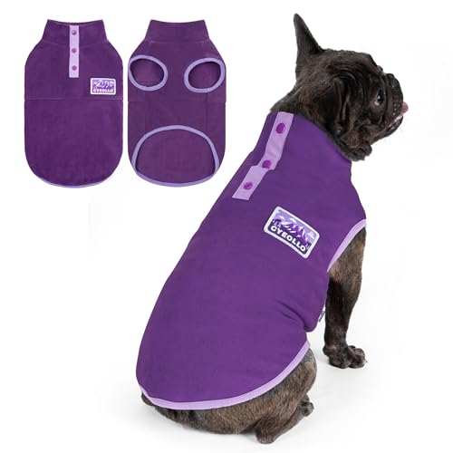 Fleece Dog Sweater (Large / Purple)