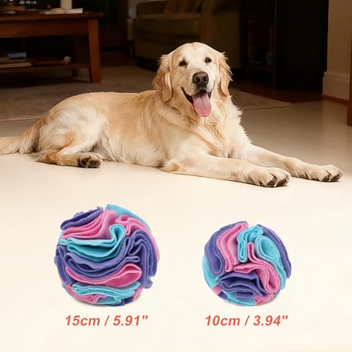 Snuffle Ball for Dogs (Macaron Blue / Small)