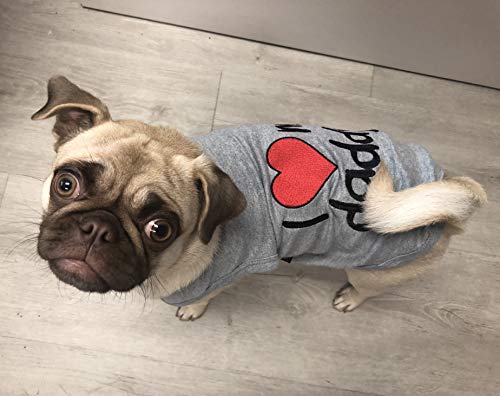 Dog Shirt 100% Cotton Shirts for Small Dogs (Small (5-8lbs))