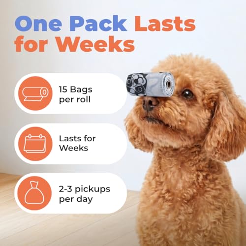 Poop Bags for Dogs (White / 150 Bags)