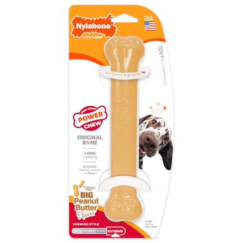 Power Chew Classic Bone Chew Toy for Dogs (Large)