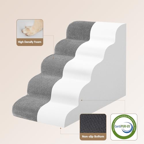 Curved Dog Stairs Ramp