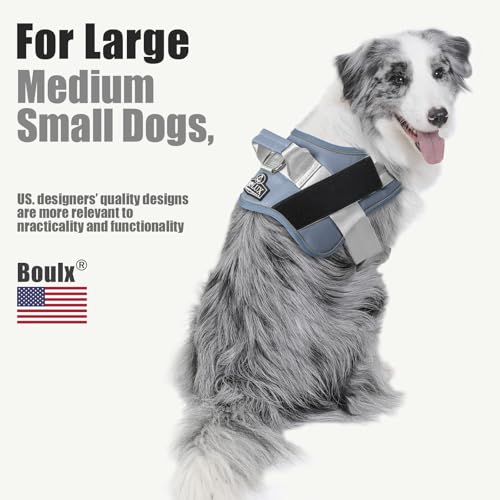 Dog Harness No (Large (Pack of 1) / Blue)