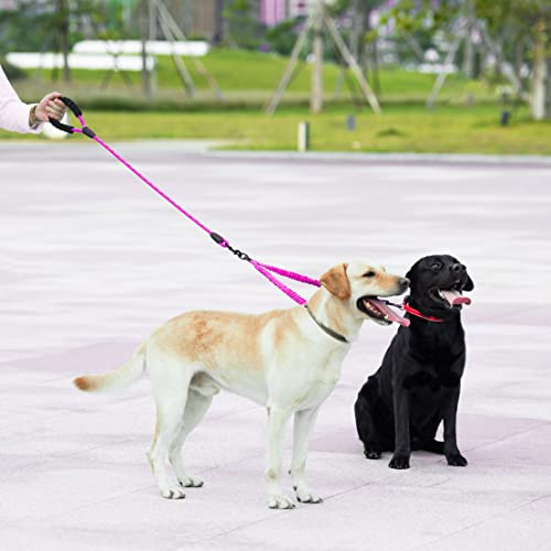 Double Dog Leash (Pink / Large)