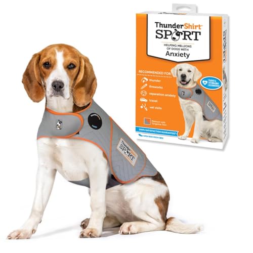 for Dogs Calming Anxiety Vest (Medium / Platinum)
