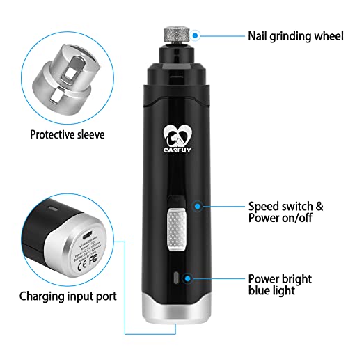 Dog Nail Grinder Upgraded (D-Black)