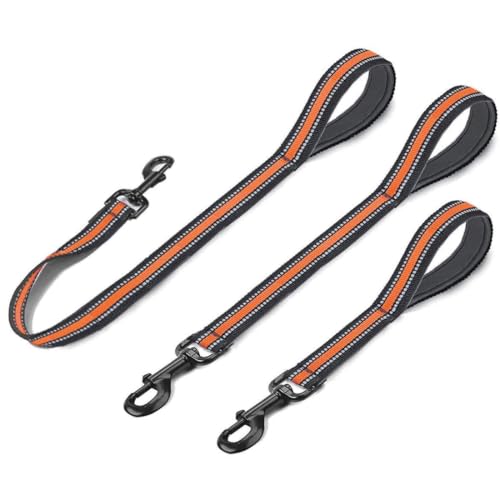 Short Dog Leash (Wide-Orange)