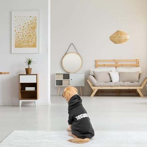 Security Dog Hoodie (#1 Black(Security) / X-Large/XX-Large (All Breed Sizes))
