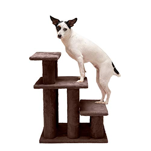 Steady Paws Multi (Brown / 3-Step / Pet Stairs)