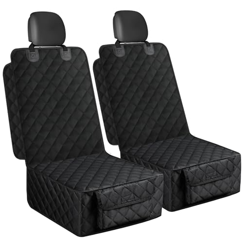 2 Pack Dog Car Seat Cover for Front Seat (2 Pack)