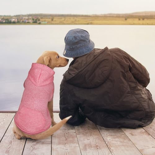 Dog Sweaters for Large Dogs (Large / Pink)