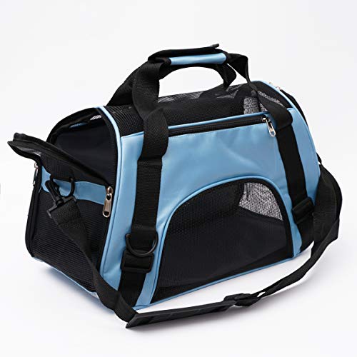 Pet Carrier Soft (Small-Blue)