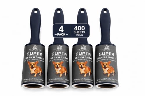 Extra Sticky Lint Roller (4 Packs)