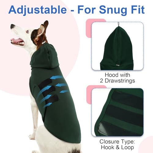 Dog Anxiety Calming Vest (Dark Green / Large)
