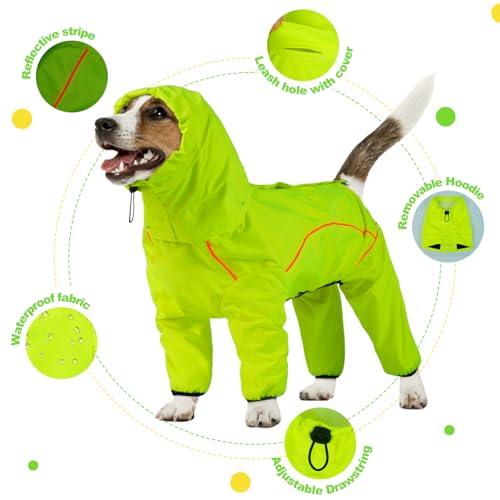 ADINIKIA Dog Raincoat (S / Green)