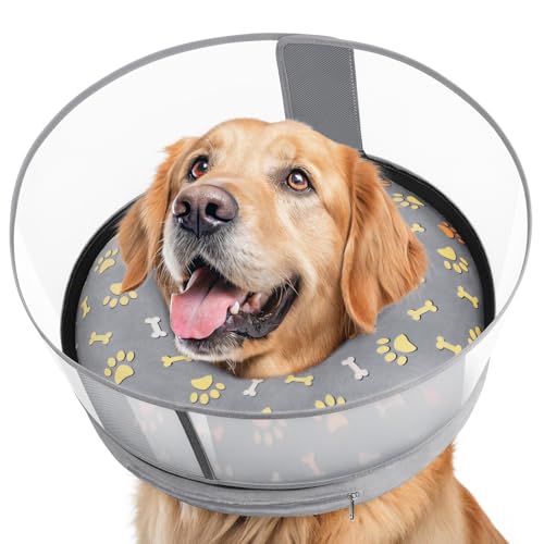 Inflatable Dog Cone with Anti (S (Neck: 5"-8"))