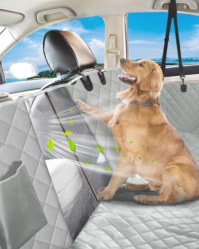 Dog Car Seat Cover (Gray / XL- (60*64 ))