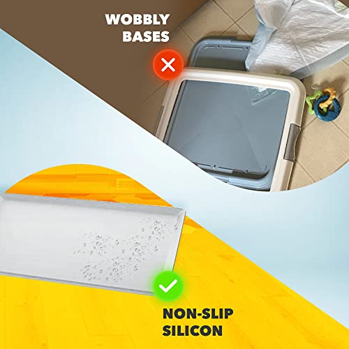 Dog Pee Pad Holder (Gray / 2 Pack)