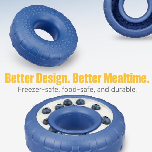 Dog Enrichment Lick Bowl (Small / Dark blue)