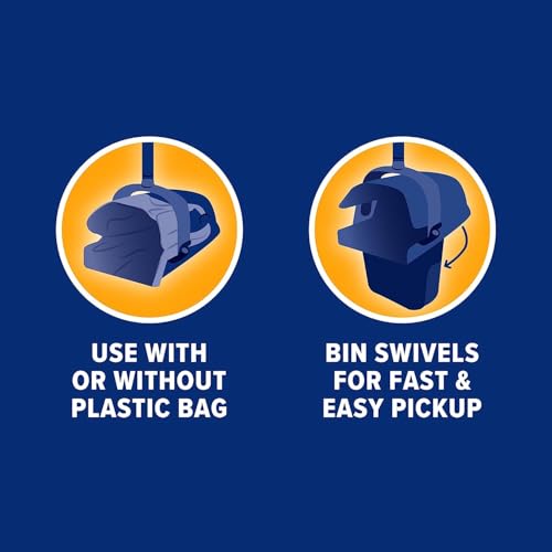 Swivel Bin & Rake Dog Pooper Scooper (One Size / Swivel and Rake Scooper)