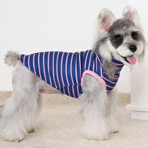 4 Pack Dog Sweaters Turtleneck Dog Clothes for Small Medium Large Dogs Boy Girl Warm Puppy Vest Shirt Winter Pullover Pet Sweatshirt Outfits (XX-Large(Chest-22") / Pink, Purple)