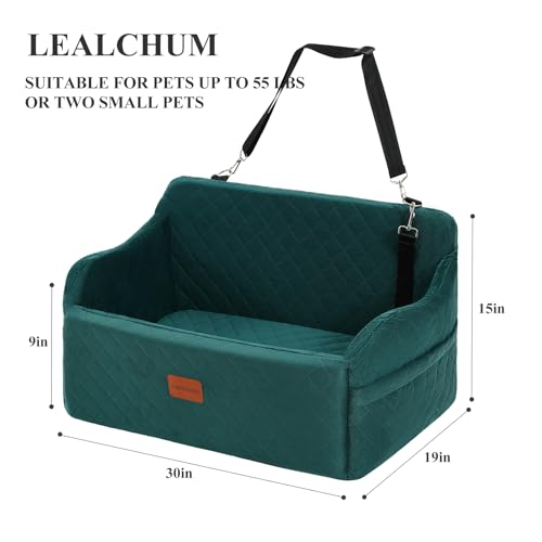 Dog Car Seat for Medium (Green / Large)