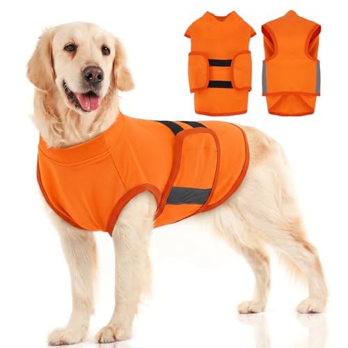 Dog Anxiety Relief Coat (Orange / Large)