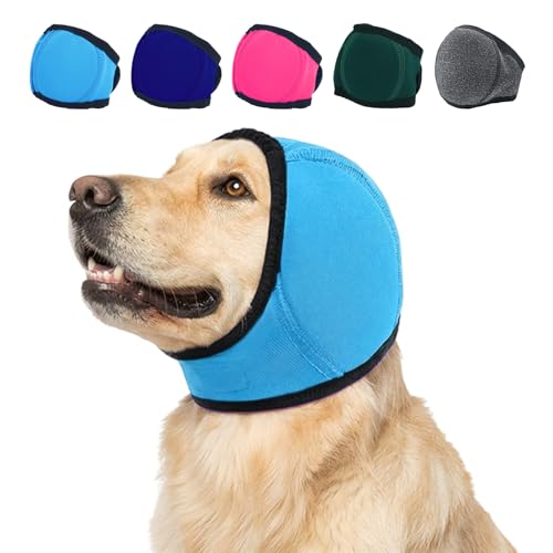Dog Ear Muffs Noise Protection (L / Lake Blue)