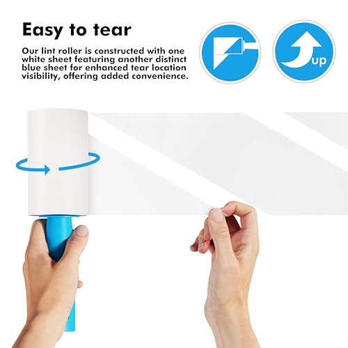 999 Sheets Lint Rollers Refills