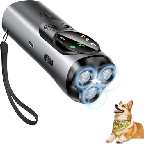Dog Bark Deterrent Devices Anti Barking Device for Dogs Outdoor & Indoor