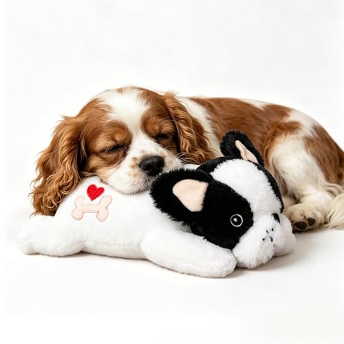 Heartbeat Dog Toy for Puppy Anxiety with Rechargeable Heartbeat