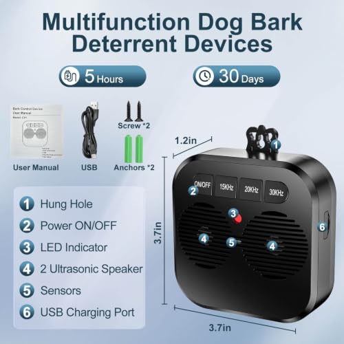 Ultrasonic Anti Barking Device