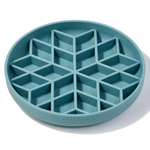 Slow Feeder Dog Bowl (Light Blue)