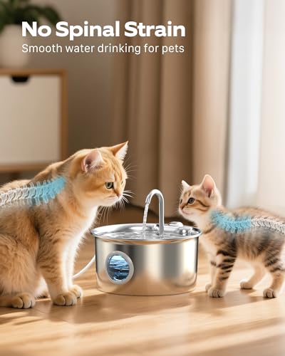 Pet Water Fountain Stainless Steel