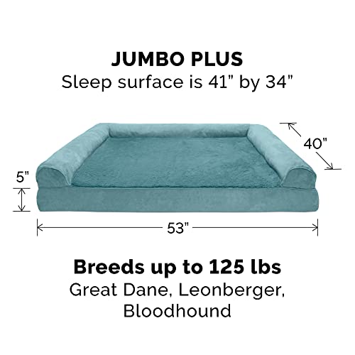 Orthopedic Dog Bed for Large Dogs w (Jumbo Plus / Deep Pool)