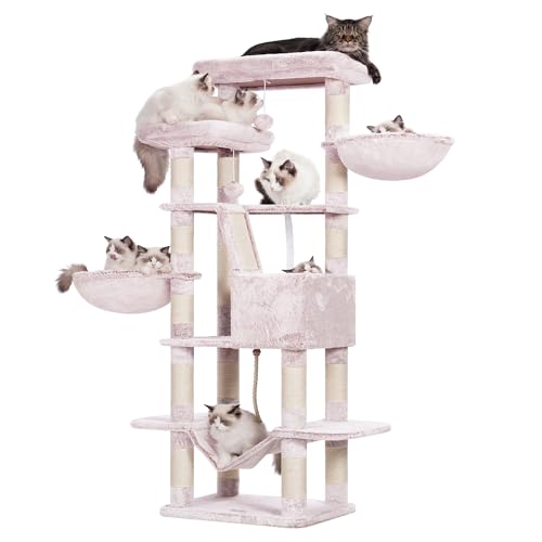 Cat Tree 68 inch Multi (Rosy Brown / 68 inch)