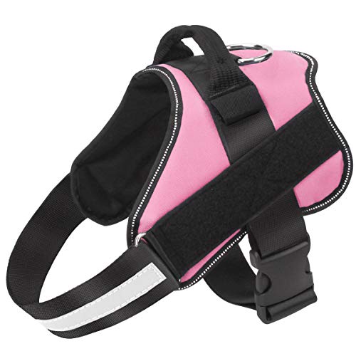 Dog Harness No (Large (Pack of 1) / Pink)